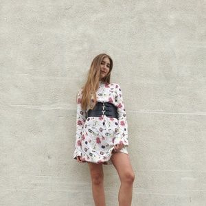 &Other Stories Floral Shift Dress